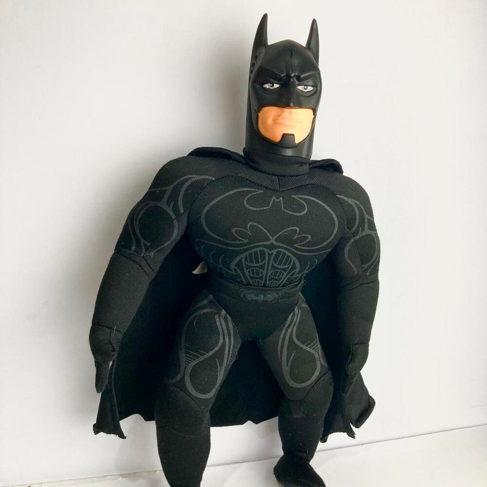 Vintage 1995 Hasbro BATMAN FOREVER Plush Talks DC Superhero box doesn’t work